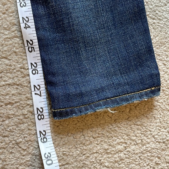 AG skinny straight jeans, size 28, in 10 year wash - Picture 6 of 6